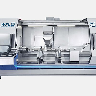 Fresadora CNC - M80 - WFL MILLTURN TECHNOLOGIES GMBH & CO KG - horizontal /  para la aeronáutica / 5 ejes o más