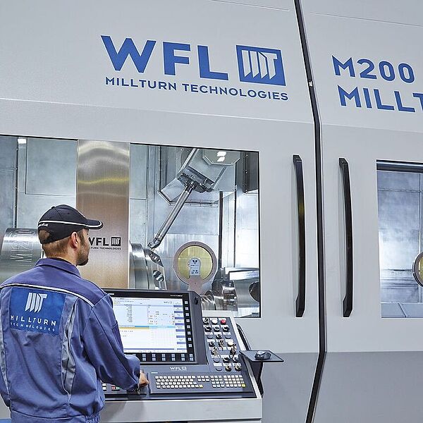 Fresadora CNC - M80 - WFL MILLTURN TECHNOLOGIES GMBH & CO KG - horizontal /  para la aeronáutica / 5 ejes o más