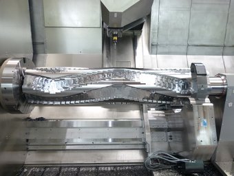 Rotorwelle in MILLTURN