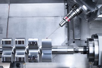 Numérisation 3D de rotors dans une MILLTURN.