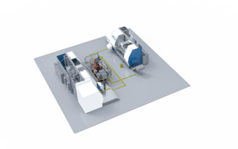 Optimale Zugänglichkeit zur Maschine